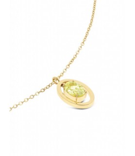 Colar One Agosto Força Aço...